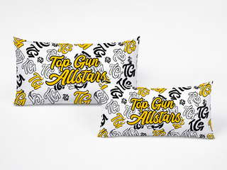 Top Gun Black and Gold Pillow Cases